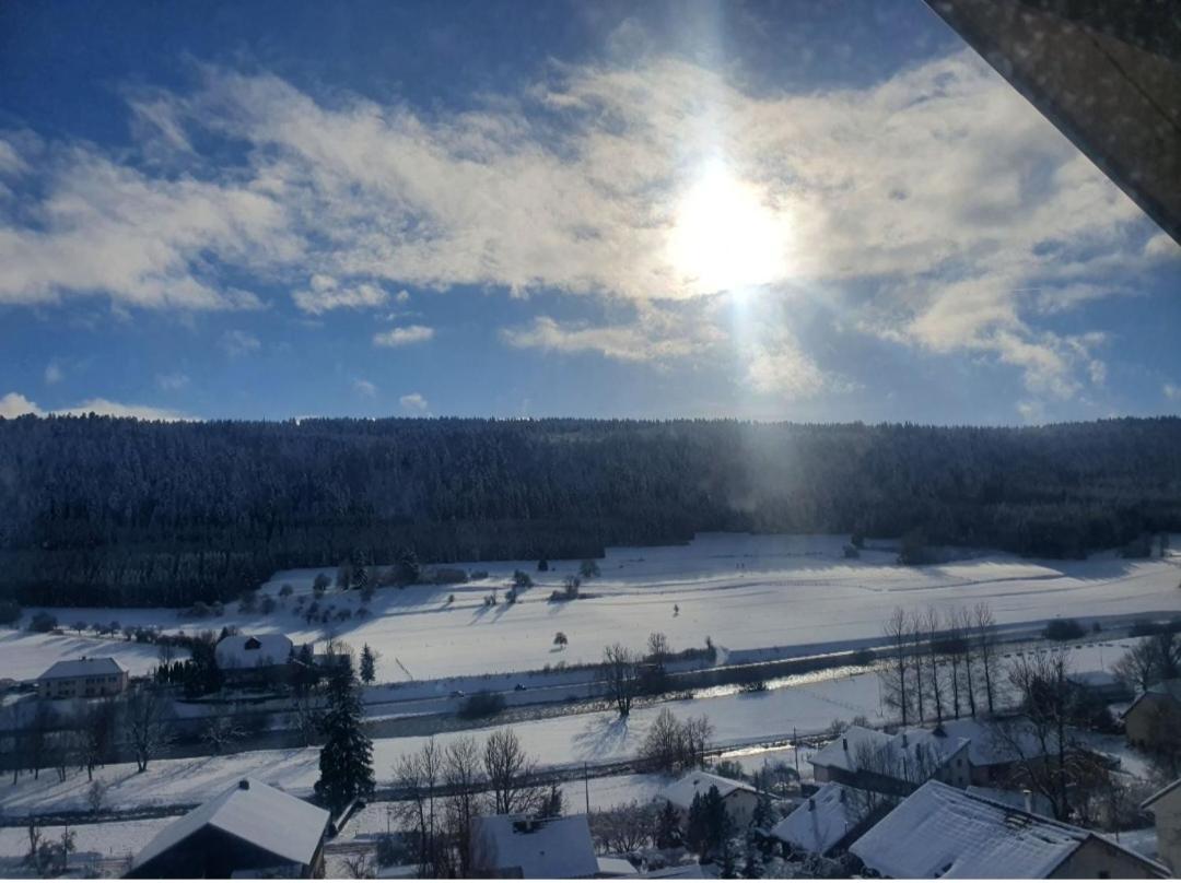 Gite Au Doubs Moment Vue Exceptionnelle Et Panoramique Arcon  Buitenkant foto