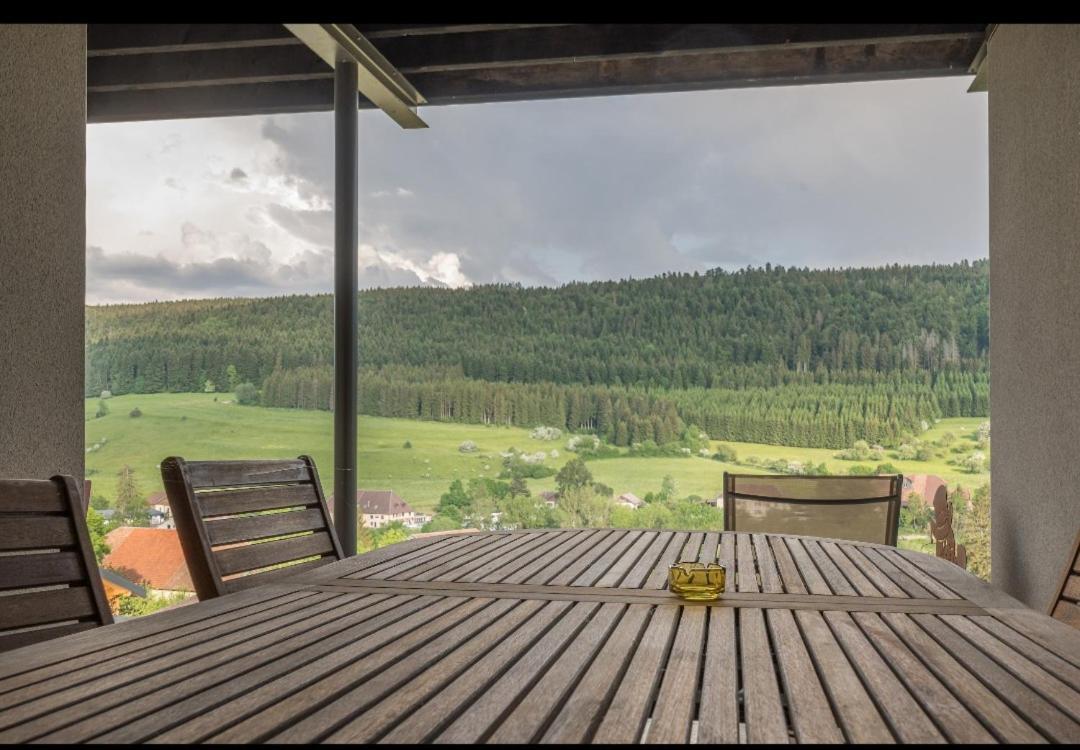 Gite Au Doubs Moment Vue Exceptionnelle Et Panoramique Arcon  Buitenkant foto